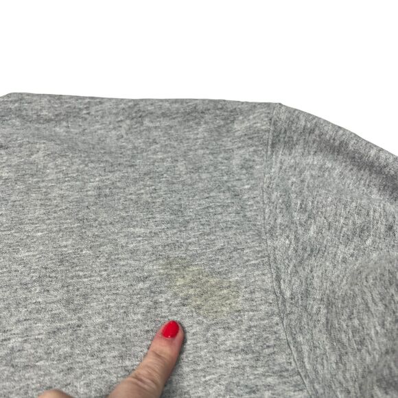 Betty Boop VTG 2004 Santa Christmas Holiday Crewneck Sweatshirt FLAW Gray Large - Picture 5 of 7